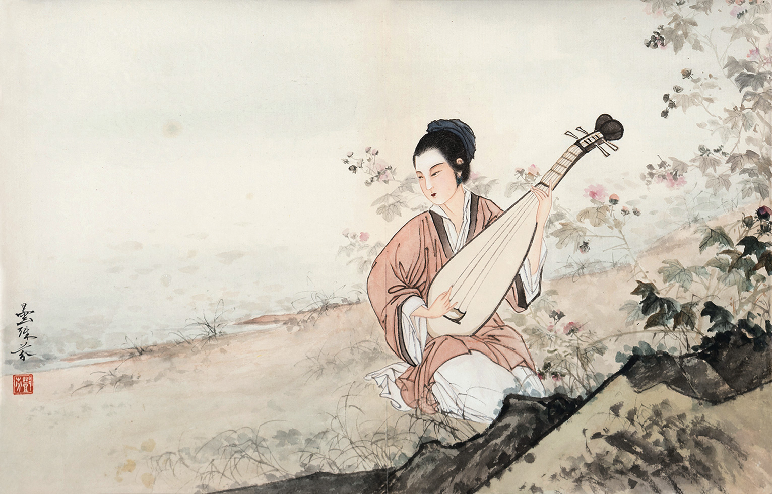 【琵琶行 鏡心 紙本】拍賣品_圖片_價(jià)格_鑒賞_繪畫_雅昌藝術(shù)品拍賣網(wǎng)