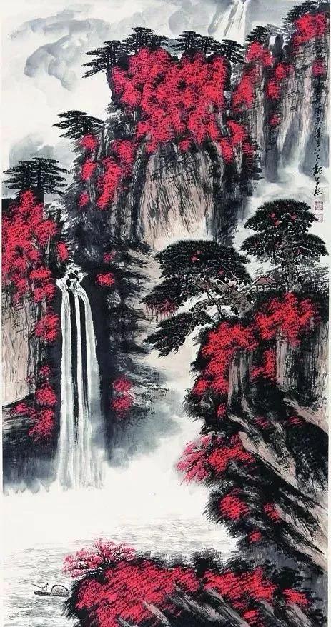 魏紫熙山水畫精品欣賞