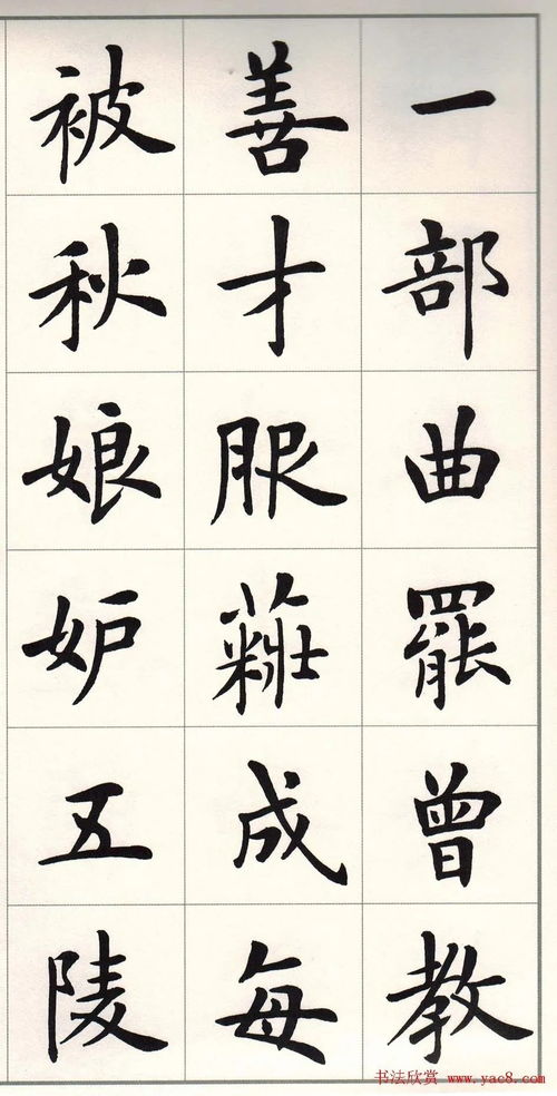 盧中南楷書 白居易琵琶行